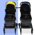 3Pcs Twin Baby Stroller Connector Universal Joints Infant Cart Strap Linker Hook. 
