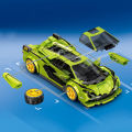 SEMBO BLOCK Sports Car Supercar Assembly Building Blocks MOC Racing Vehicle Model Construction Set Kids Toys Boys Christmas . 