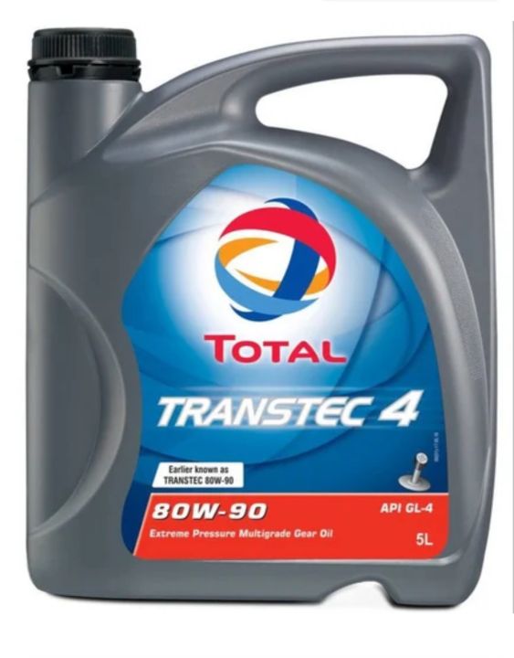 Total Transtec 4 80W 90 Gear Oil 5 Litres