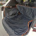 Durable Polyester Auto Trunk Mat for Pets - Non-Slip, Scratch-Resistant, Easy-Clean Mat for SUVs and Cars, Pet Safety Mat.