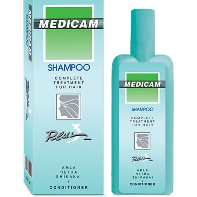 Medicam Shampoo Amla Retha Shikakai+ Conditioner 300 ml
