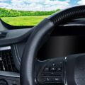 Carbon Fiber With Artificial Leather Universal Car Steering Wheel Cover. 