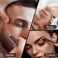 6pcs Beard Grooming Kit – Beard Shaping Pencils, Beard Brush, Styling Template Tool for Outlining, Trimming Shaping Facial Hair. 