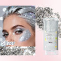 Sparkling Sequins Glitter Gel Stick Mermaid Sequin Body Glitter Gel Cosmetic Hair Glitter Festival Makeup for Christmas Party. 