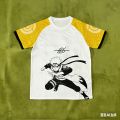 2026 Japanese New Naruto Special Edition Uchiha Itachi Football Uniform 3D Quick-drying Casual Loose Men's T-shirt. 
