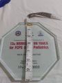 Trophy |Shields Award | Glass Crystal Trophy (Customize). 