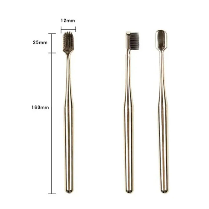 1/2/4/8Piece%20Toothbrush%20Gold%20Silver%20Toothbrush%20Adult%20Toothbrush%20Medium%20Hard%20Mane%20Elegant%20Shining%20Toothbrush%20-%20Image%206
