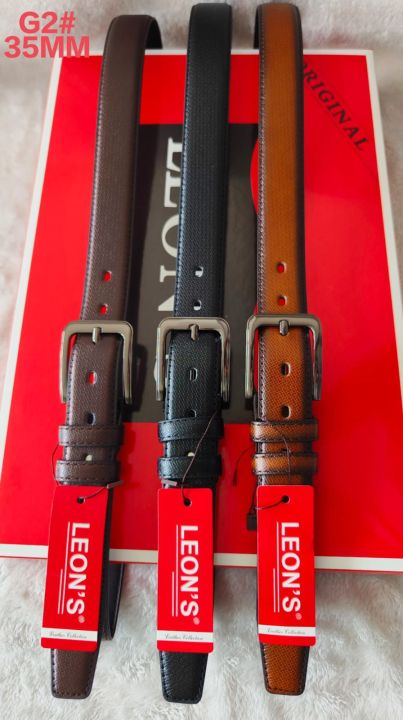 Pure Geniune Leons leather belt for Man | High quality and attractive belt for Man