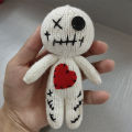 Voodoo Dolls Set with Creepy Revenge Voodoo Doll DIY Halloween Scray Ghost Holder Horror Funny Christmas Ornaments Toys Gift. 