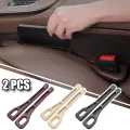 1 Pair Universal PU Car Seat Gap Stuff Side Seam Car Gap Filler Leakproof Seat Gap Storage Organizer Car Interior Accessories. 