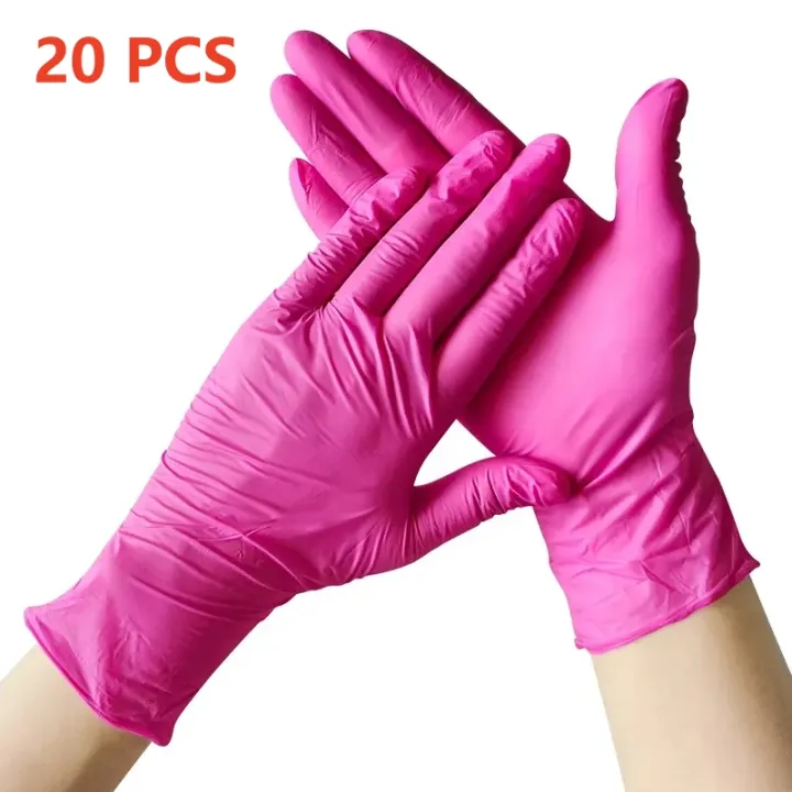 Fuchsia%20Nitrile%20Disposable%20Gloves%2020/100PCS%203-mil%20Powder%20&%20Latex%20Free%20Household%20Cleaning%20Gloves%20for%20Cooking%20Kitchen%20Esthetician%20-%20Image%208
