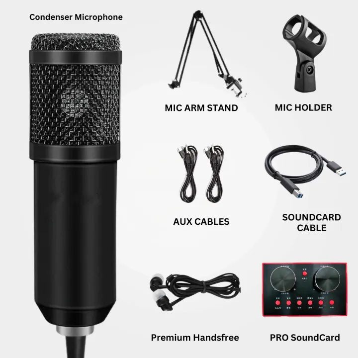 FunBug%20CM900%20Professional%20Studio%20Condenser%20Microphone%20Kit%20with%20V9%20Sound%20Card%20&%20Mic%20Arm%20Stand%20for%20Home%20Studio%20Recording,%20Podcasting,%20Live%20Streaming%20&%20Gaming%20-%20Image%204