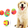 Glow in Dark Dog Ball Toy - LED Bouncy Chew Ball with Safety Sealed Battery, Teething Puppy Molar Toy for Cats Small Dogs. 