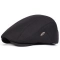 Men Side Label Solid Color Newsboy Caps British Painters Hats Spring and Autumn Flat Cap Hip Hop Berets.