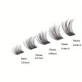 DIY Lash Extension Kit Lash Clusters With Bond Cluster Lashes Wispy D Curling False Eyelash Clusters With Tweezers. 