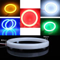 2 PCS 12V COB Angel Eyes LED Car Halo Ring Lights With Shell Cotton Lights 60mm 70mm 80mm 90mm 95mm 100mm 110mm 120mm Car Lights. 