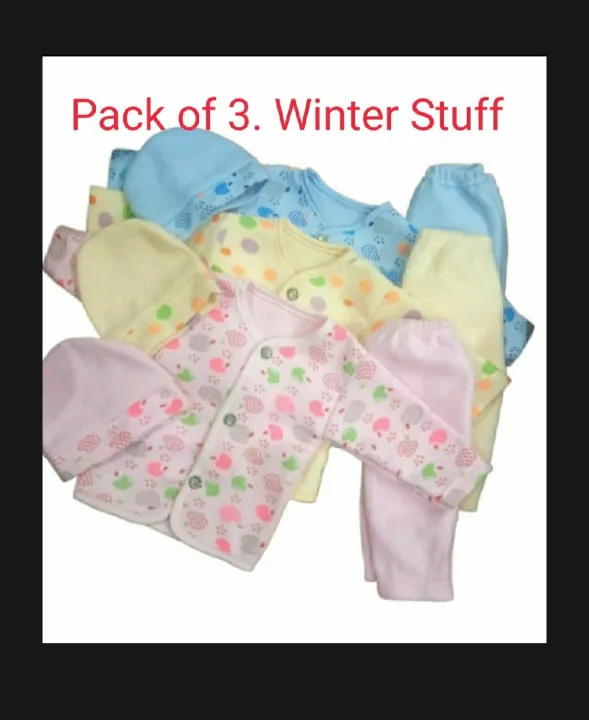 Pack%20of%203%20-%20New%20born%20baby%20Winter%20clothes,%20(0-1%20month)%20Newborn%20dress%20/%20baby%20suit%20-%20Image%202