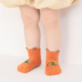 6 Pairs Kids Cotton Socks Cartoon Animal Pattern Non-Slip Floor Socks for Girls Boys Toddler Comfortable Breathable Baby Socks.