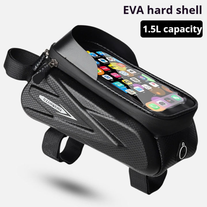 Motorcycle Hard Shell Bag Phone Case Multi-Functional Large Capacity Waterproof Sunshade Touch Screen Motorcycle Accessories