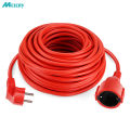 Power Strip Extension Cord 5/10/20m Cable 16A EU Outlets 4000w Electric Schuko 1.0mm Red Indoor Outdoor Plug Sockets Engineering.