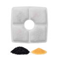 4/6/8/12 Pcs Replacement Fliters Activated Carbon Replace Filter Dog Drinking Fountain Filter for Pet Cat Dog Fountain Dispenser. 