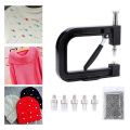 Pearl Setting Machine 6 Inch Punching Tool For 4 To 9 Mm Beads (1 Set) Multipurpose Embroidery Sewing Art Crafts Decoration. 