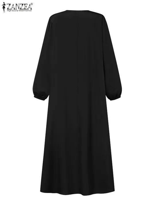 Women%20Autumn%20Muslim%20Long%20Dress%20Abaya%20Long%20Sleeve%20Hijab%20Vestidos%20Islamic%20Robe%20Femme%20ZANZEA%20Vintage%20Ramadan%20Maxi%20Sundress%20Kaftan%20-%20Image%206