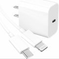 25Watt I-Phone Charger Power Adapter With Cable For X To 14 Pro Max. 