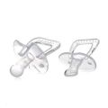 Baby Silicone Nipple Pacifier Teether Soother Round/Flat. 