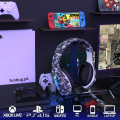 Premium Gaming Headphones with Noise Cancelling Microphone ~ Camouflage Headset with Stereo Sound for Mobile, PC, Laptop, Computer, PlayStation4, Xbox ~ Noise Reducing PS4 Headphone with Mic - 3.5mm Wire ~ By FunBug. 