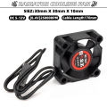 RC High Speed Fan 25-50mm Motor ESC Waterproof 10000-30000RPM 5V-12V DC for 550 Brushed Brushless Motor Cooling Fan Heat Sink.
