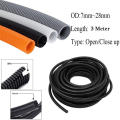 Color Auto Wire Loom Sleeve Corrugated Plastic Conduit Hose for Car Truck Motorcycle Engine Electrical Cable Protection Tubing. 