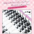 Fox False Eyelashes 1 box 80 Bundles Mink Eyelashes Extension Natural Volume Faux Eyelashes 3D Russian 8-13mm Mix Lashes Makeup.