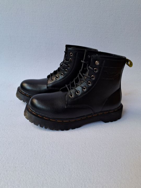 Double%20Sole%20Black%20Dr%20Martin%20Boot%20For%20Men%20-%20Image%202