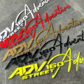 For Honda ADV 160 ADV160 Motorcycle Reflective Stickers Windshield Motor Head Helmet Moto Scooter Body Front Side Decor Decal.