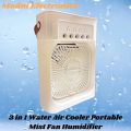3-in-1 Portable Air Conditioner Fan Household - Mini Evaporative Cooler with Hydrocooling, Water Mist, 3 Speeds, and LED Light for Office or Home Use. 
