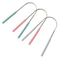 Stainless Steel / Tongue Scraper / Oral Cleaner /Tongue Brush / Tongue Coating Cleaning Scraping Breath Tongue Cleaning Scraper. 