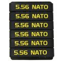 6pcs/Pack Magazine Marking Band for 5.56 Nato 300 Blackout 7.62x35 mm Magazine Marking Rubber Band Muti-Colors High Quality. 