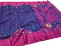 Halfsilk jamdani saree for women/tangail halfsilk saree. 