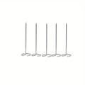 10pcs Air Fryer Oven, Vertical Grill, Skewer Grill, Universal Accessories, Food Grade 304 Stainless Steel Special Baking Needle.