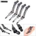 RC CVD Drive Shaft Set - Steel Front & Rear Axles for Traxxas 1/10 Slash 4X4 Rustler Stampede 4X4 VXL Upgrade Parts.