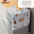 1Pc Keep Your Refrigerator Washing Machine Clean Dust-Free With This Dust Cover With Pockets. 