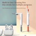 new  Q5E Bluetooth headset computer keyboard cleaning pen earplugs multifunctional storage screen cleaning brush set artifact. 