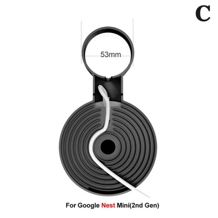 Mini%20Wall%20Mounted%20Bracket%20Uitable%20for%20Google%20Nest/Home%20Mini%20(2nd/1st%20Gen)%20Audio%20Wall%20Mount%20Storage%20Bracket%20Cord%20Management%20%EF%BB%BF%20-%20Image%207