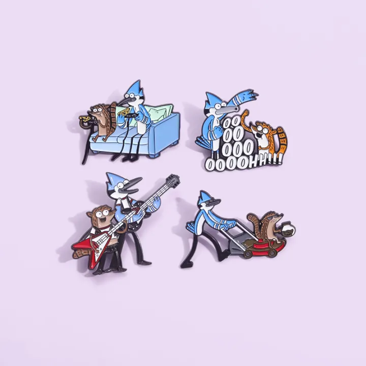 Funny%20Cartoon%20Regular%20Show%20Pins%20Brooch%20Cute%20Animal%20Raccoon%20Rigby%20And%20Cyanocitta%20Cristata%20Mordecai%20Badge%20Enamel%20Lapel%20Pin%20Cosplay%20-%20Image%206