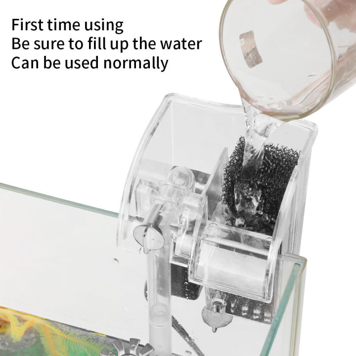 External%20Filter%20Aquarium%20Acrylic%20Backpack%20Filter%203-in-1%20Waterfall%20Hang%20On%20Filter%20Aquarium%20with%20Filter%20Cotton%20for%20Water%20Circulation%20Transparent%203W%20-%20Image%207