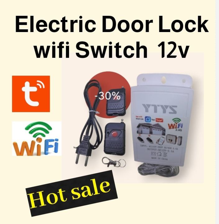Electric%20Door%20Lock%20Wi-Fi%20Remote%20control%20switch%20with%202%20Remote.%20-%20Image%205