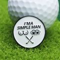 1 Pcs Golf Cap Clips With Magnet Mark Golf Ball Marker Golf Ball Position Removable Metal Drop Ship Golf Accessories Supplies.