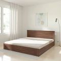 Ghania Stylish Smart Double King Size Bed - With 2 Side Tables. 