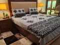 Hand made aplic bed sheet. 